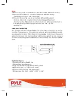 Предварительный просмотр 7 страницы Pyle VINTAGE PLTT21BT Instruction Manual