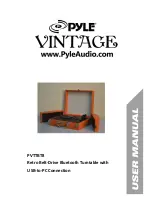 Pyle Vintage PVTTBT8 User Manual preview