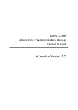 Pylontech Extra 2000 Product Manual preview