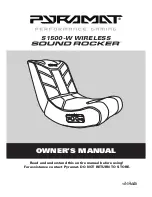 Preview for 1 page of Pyramat S1500-W Owner'S Manual