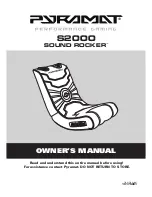 Pyramat Sound Rocker S 2000 Owner'S Manual preview