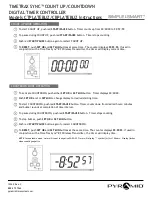 Предварительный просмотр 2 страницы Pyramid Time Systems TIMETRAX SYNC CTPLATEBUZ Instructions