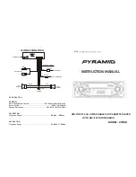 Pyramid 2706D Instruction Manual preview