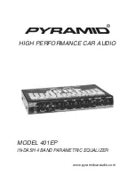 Предварительный просмотр 1 страницы Pyramid 401EP User Manual