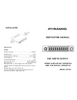 Pyramid 901GC Instruction Manual preview