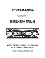 Предварительный просмотр 1 страницы Pyramid CDR22KIT Instruction Manual