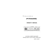 Предварительный просмотр 1 страницы Pyramid CDR22P Owner'S Manual