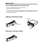 Предварительный просмотр 5 страницы Pyramid CDR40DX Owner'S Manual