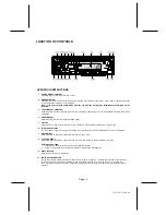 Предварительный просмотр 2 страницы Pyramid CDR86DX Owner'S Manual