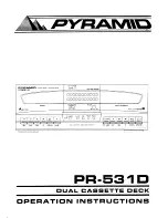 Pyramid PR-531D Operating Instructions предпросмотр