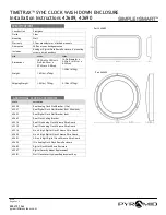 Предварительный просмотр 2 страницы Pyramid TIMETRAX 42689 Installation Instructions