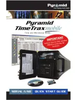 Pyramid TimeTrax Mobile Quick Start Manual preview