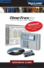 Pyramid TimeTrax pro Reference Manual preview