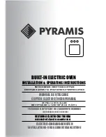 Pyramis 201045 Installation & Operating Instructions Manual preview