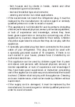 Предварительный просмотр 4 страницы Pyramis IC3320 A+ User Manual