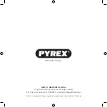 Preview for 20 page of pyrex OMBRE SB-710 Instruction Manual