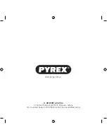 Preview for 20 page of pyrex SB-1100 Instruction Manual