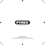 Предварительный просмотр 20 страницы pyrex SB-150 GOLD Manual