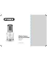 Предварительный просмотр 1 страницы pyrex SB-223 Instruction Manual