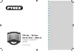 Предварительный просмотр 1 страницы pyrex SB-260 Instruction Manual