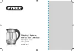 Preview for 1 page of pyrex SB-450 LUXX Instruction Manual