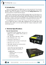 Preview for 5 page of Pyroistech FJORD Series User Manual