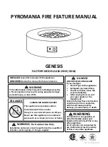 Preview for 1 page of PYROMANIA GAS4150-B Feature Manual