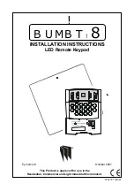 Pyronix BUMBT!8 Installation Instructions Manual preview