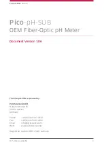 Preview for 2 page of pyroscience Pico-pH-SUB Manual