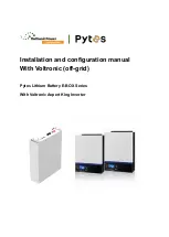 Pytes E-BOX Series Installation And Configuration Manual preview