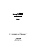 Python 660XP Installation Manual предпросмотр