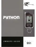 Python 991 Responder LC3 Owner'S Manual preview