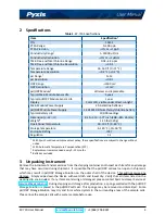 Preview for 7 page of Pyxis 50352 User Manual