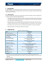 Preview for 5 page of Pyxis 50402 User Manual