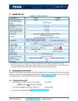 Preview for 6 page of Pyxis 50690 User Manual