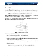 Предварительный просмотр 8 страницы Pyxis 50802 User Manual