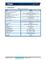 Предварительный просмотр 7 страницы Pyxis 51021 User Manual