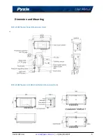 Предварительный просмотр 9 страницы Pyxis DW-2100P User Manual