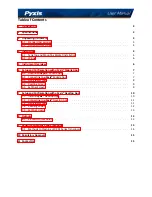 Preview for 3 page of Pyxis LSP-X01 Series User Manual