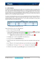 Предварительный просмотр 25 страницы Pyxis SP-710B User Manual