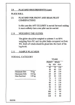 Preview for 12 page of PZL Bielsko SZD-50-3 PUCHACZ Flight Manual