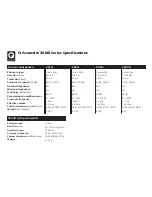 Preview for 22 page of Q Acoustics 2000i serues User Manual And Product Specifications