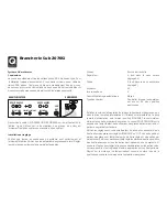 Preview for 33 page of Q Acoustics 2000i serues User Manual And Product Specifications