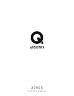 Q Acoustics 3060S Owner'S Manual preview