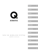 Q Acoustics M20 Owner'S Manual preview