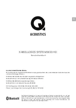 Preview for 14 page of Q Acoustics M20 Owner'S Manual