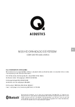 Preview for 62 page of Q Acoustics M20 Owner'S Manual