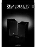 Q Acoustics Media BT3 Manual preview