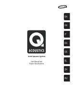 Preview for 1 page of Q Acoustics Q-AV Series User Manual And Product Specifications