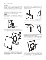 Предварительный просмотр 7 страницы Q Acoustics Q-AV Series User Manual And Product Specifications